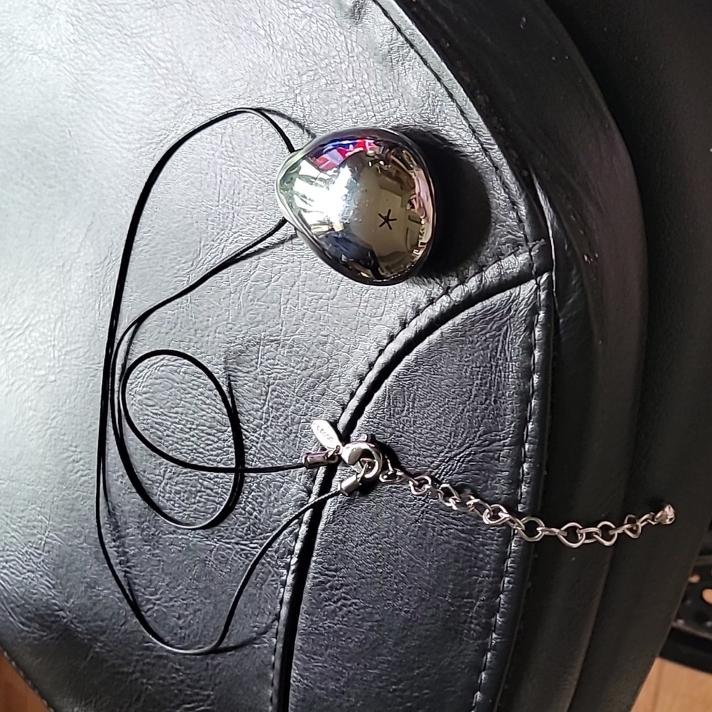 Teardrop necklace by Chico, just fashion jewelry.